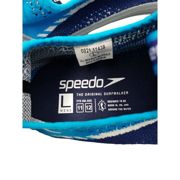 Speedo Men's Surf Strider Water Shoes NWT Size Blue Large US 11-12 - Picture 10 of 13
